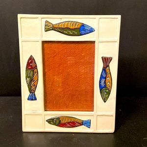 Picture/ Photo Heavy Stone 8 x 10” Fish Images Made in Kenya